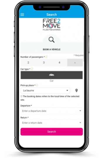 Fleet sharing app
